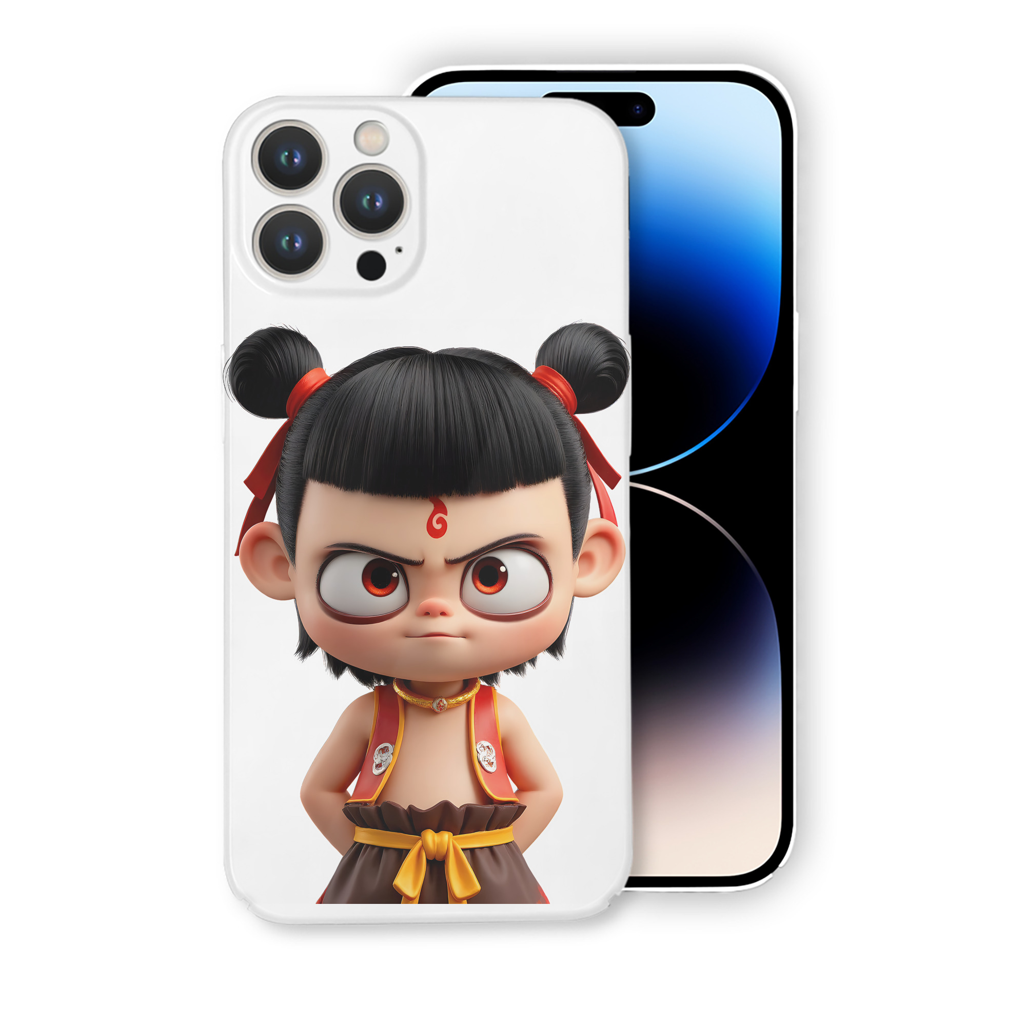 （画像用） Ne Zha 2 ナタ 魔童の大暴れ 【iPhone 14シリーズ対応】ハードケース